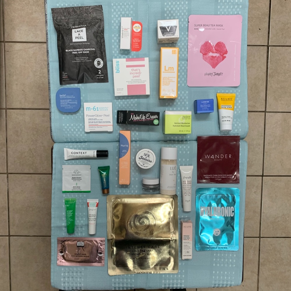 NWT 27 pcs High End Skincare Bundle Fresh, Belif